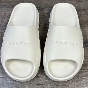 YoungLA | Shoes | Youngla Cloud 9 Slides Offwhite Mens 7  display picture 3